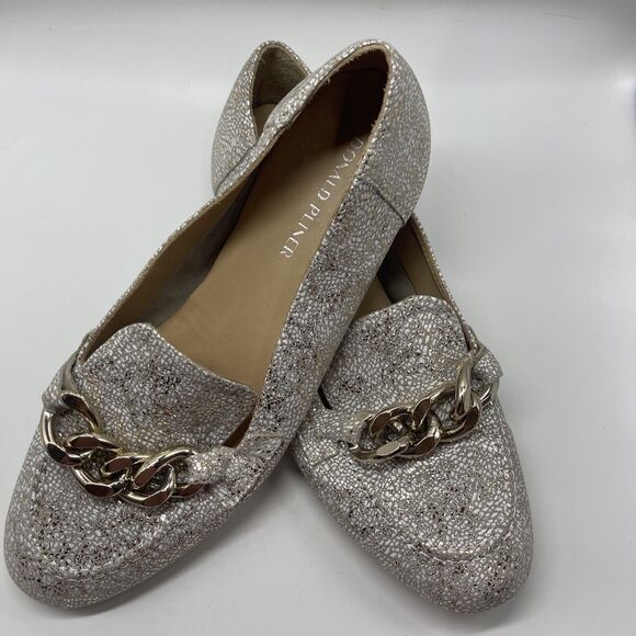 Donald J Pliner Balton Slip On Leather Loafer Flats Sz 7 - Picture 10 of 11